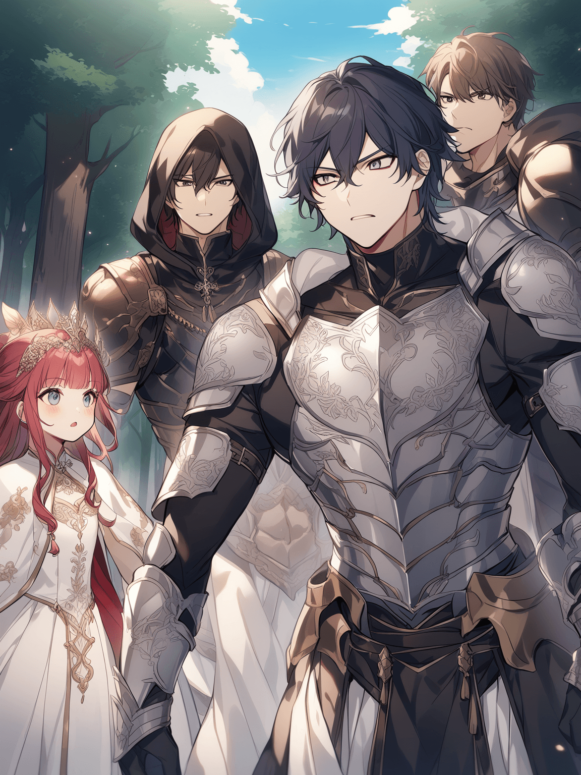 Thumbnail of Seraphina, Damon, and Kael