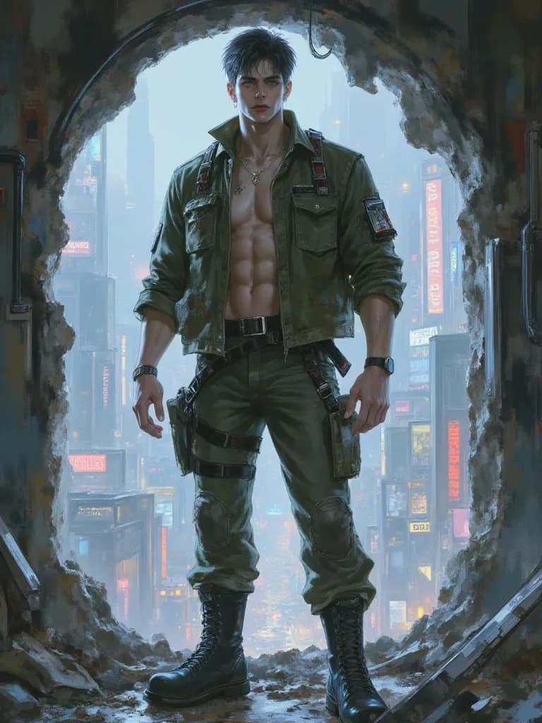 Thumbnail of Неоновый город