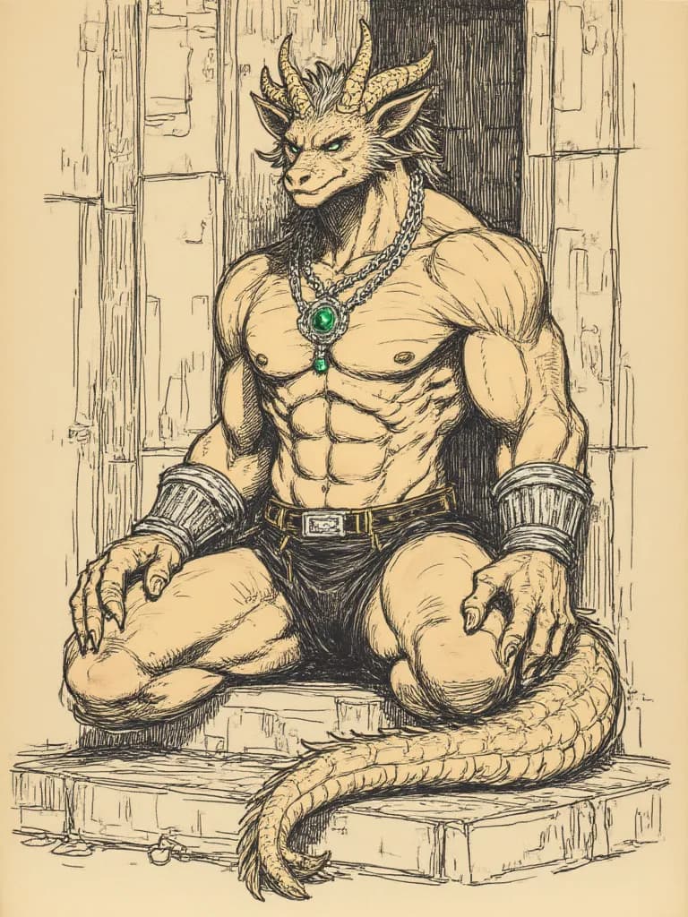 Thumbnail of Kaelen, The Scaled Adonis