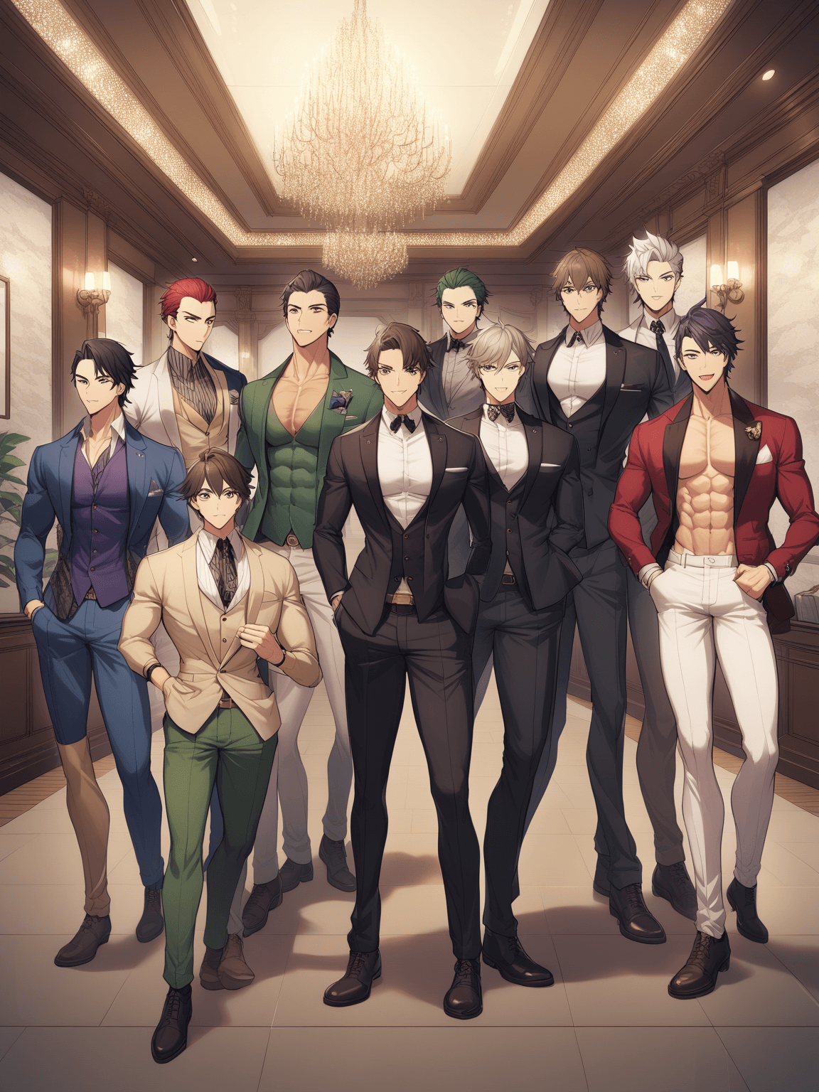 Thumbnail of The Seven Obsessive Brothers (Reiju, Inki, Inji, Reini, Manny, Doskai, Jeje)