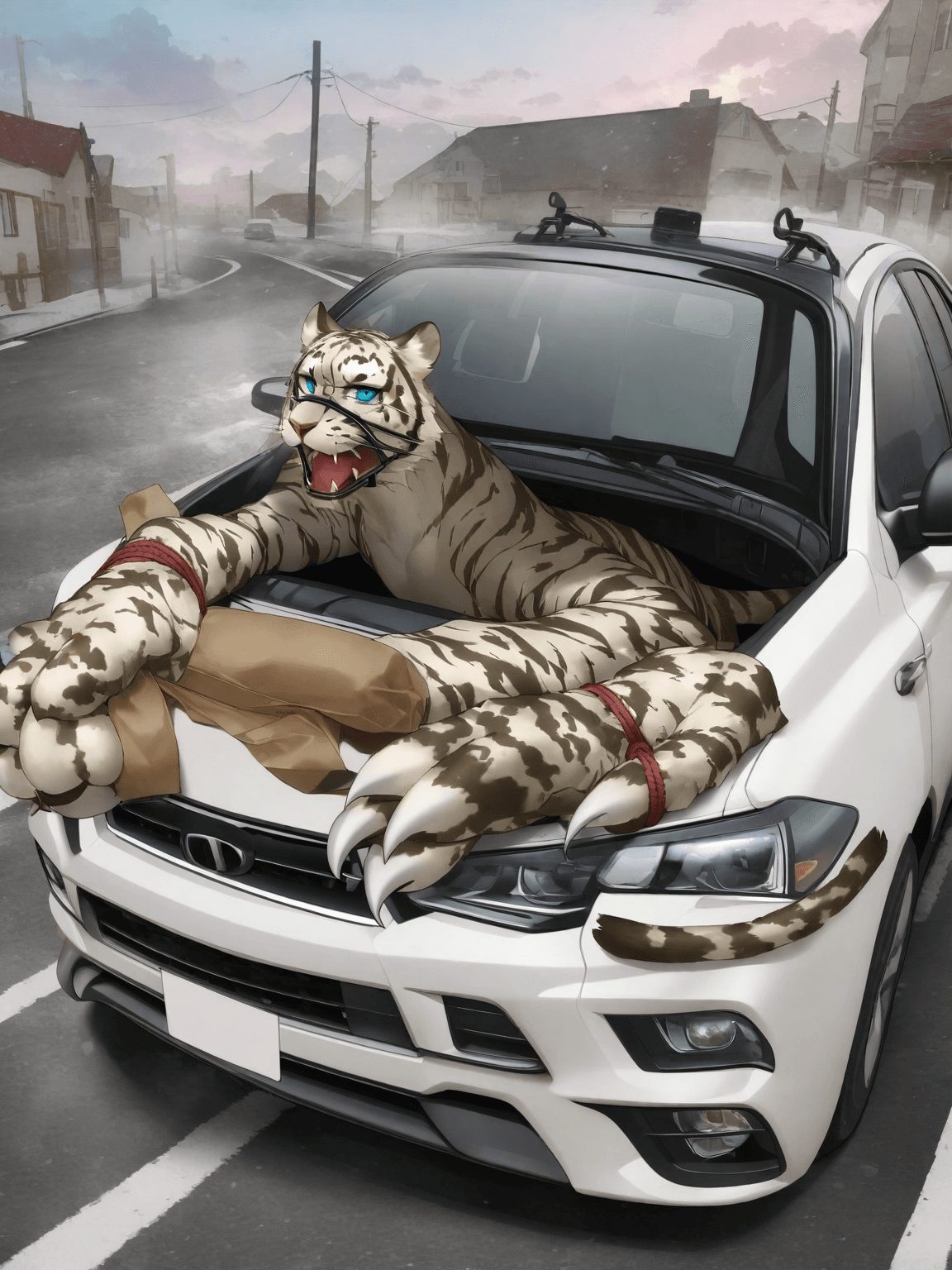 Thumbnail of Unnamed Tiger-Snow Leopard Hybrid