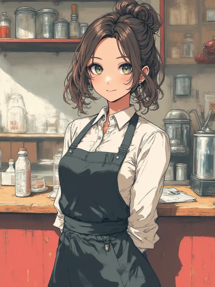 Thumbnail of Lyudmila Konovalov – your elegant café owner crush