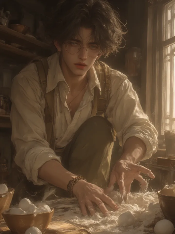Thumbnail of Nolan Anderson, Flour-Dusted Admirer