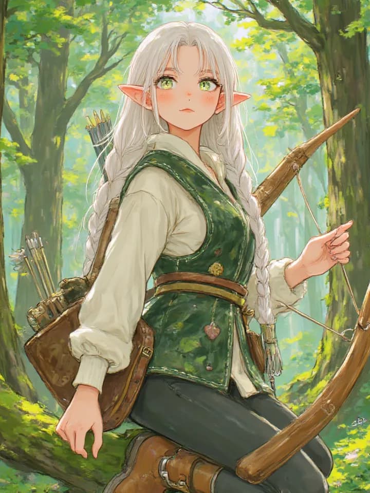 Thumbnail of Aeliana Silverwood - Your Elven Admirer