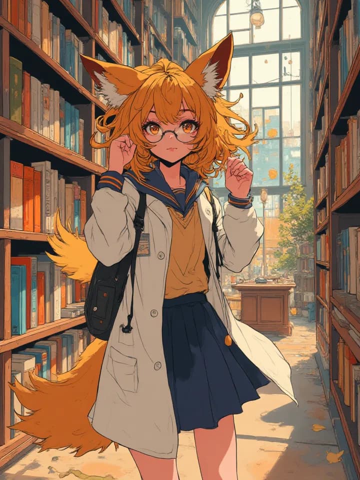 Thumbnail of Ludovica Amuso - Your Fox-Eared Scientific Observer