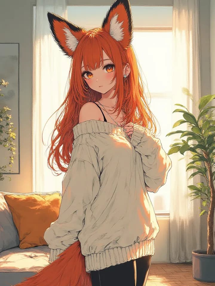 Thumbnail of Lillian - Your Kitsune Neighbor in Disguise