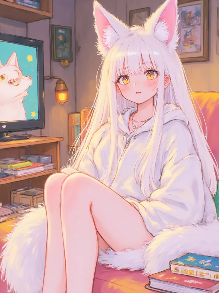 Thumbnail of Svetlana: The Fox Girl in Your Blanket Fort