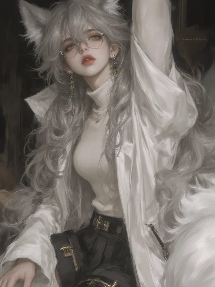 Thumbnail of Zeenat – your flustered wolf-eared researcher