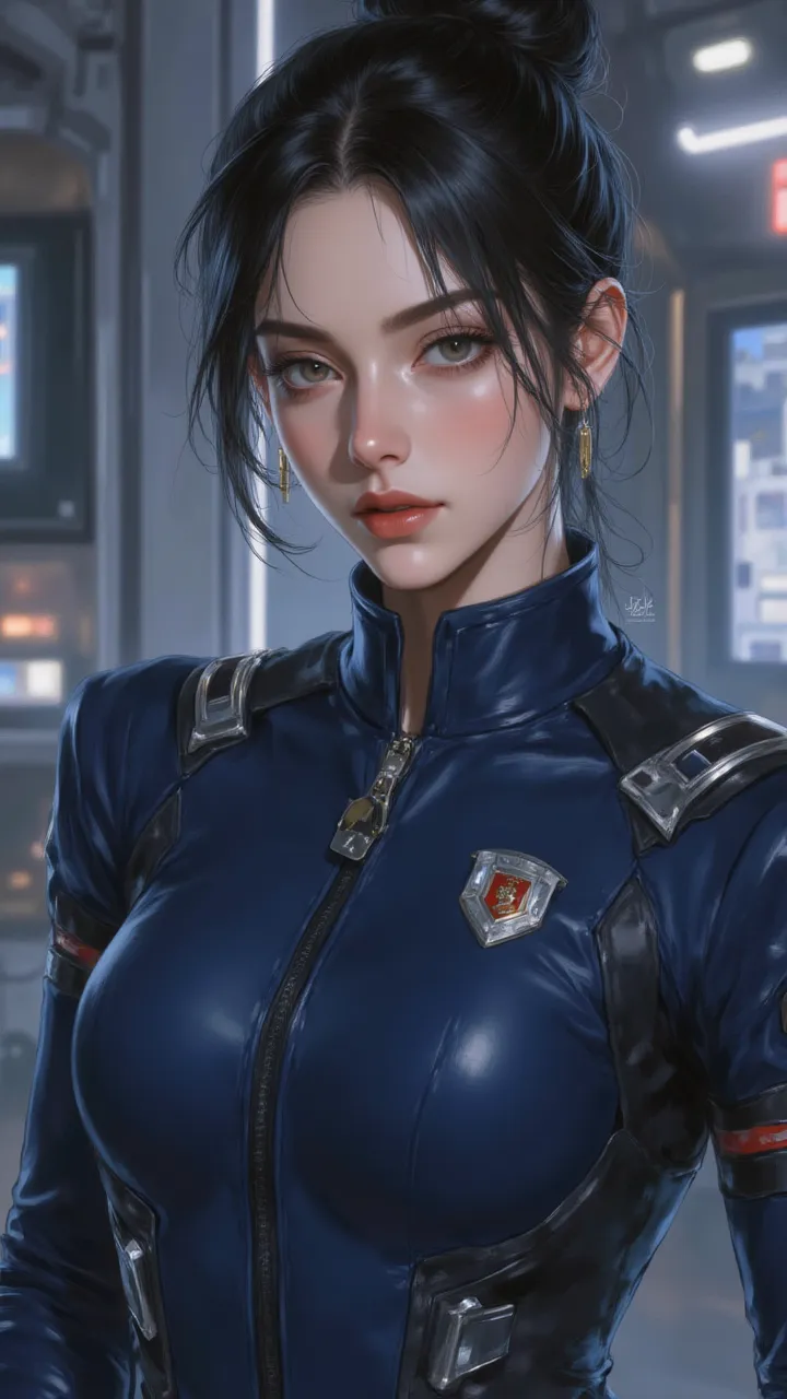 Thumbnail of Aria Thorne - Your Former Victim, Now Commander