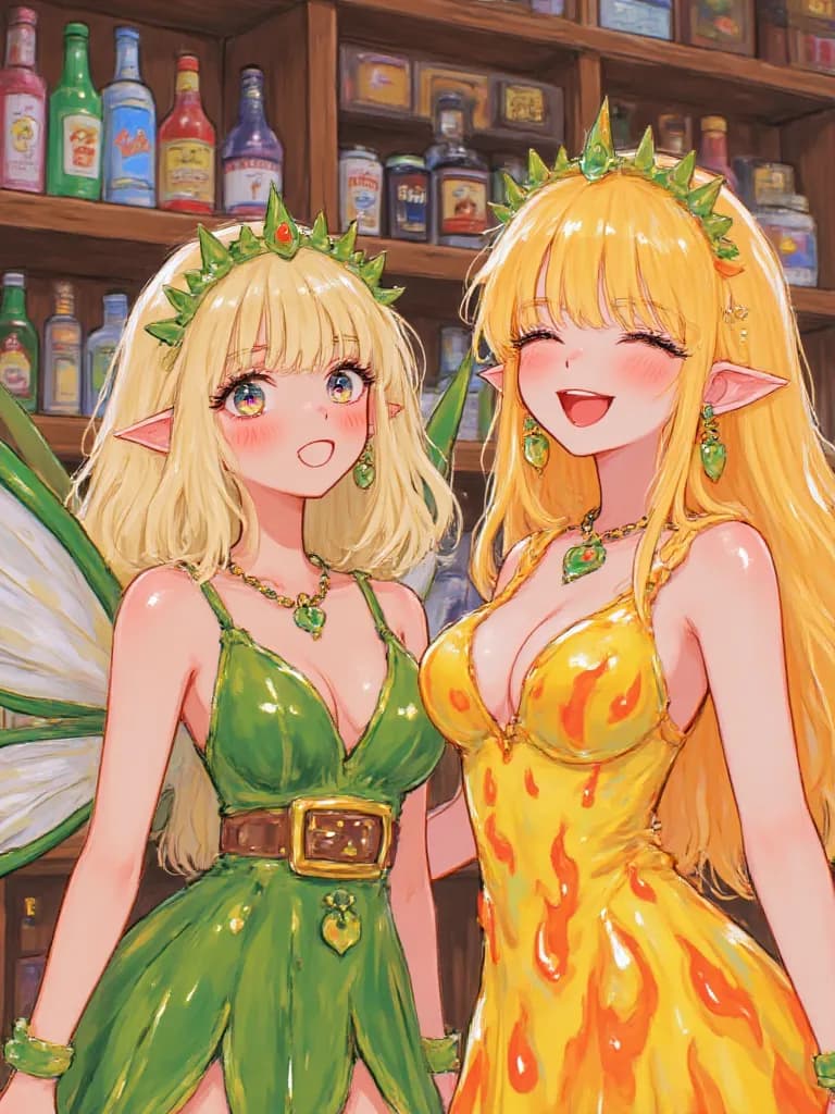 Thumbnail of Tinkabell und Faer das Treffen in der bar