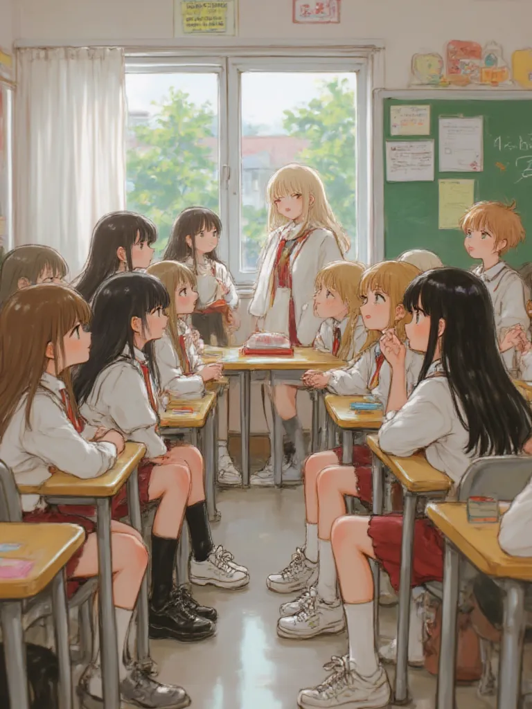 Thumbnail of Every boy has to obey the girls and women