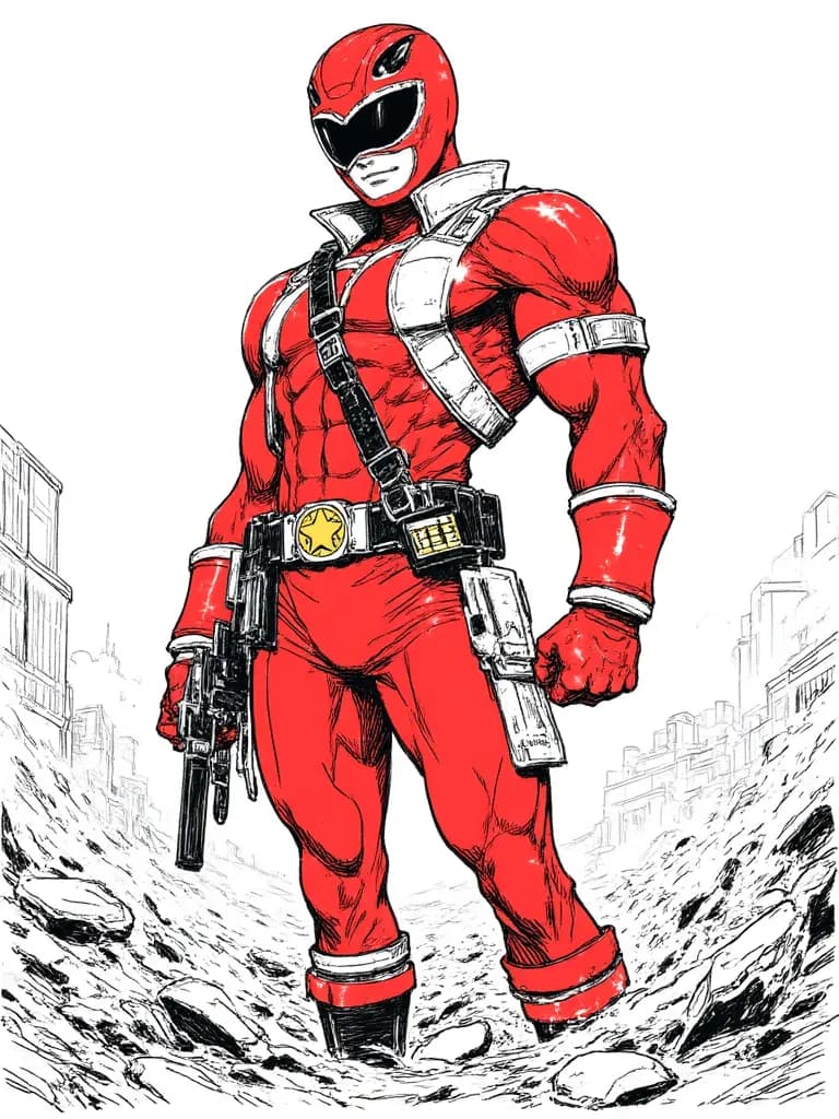 Thumbnail of Brody Romero (Red Ninja Steel Ranger)