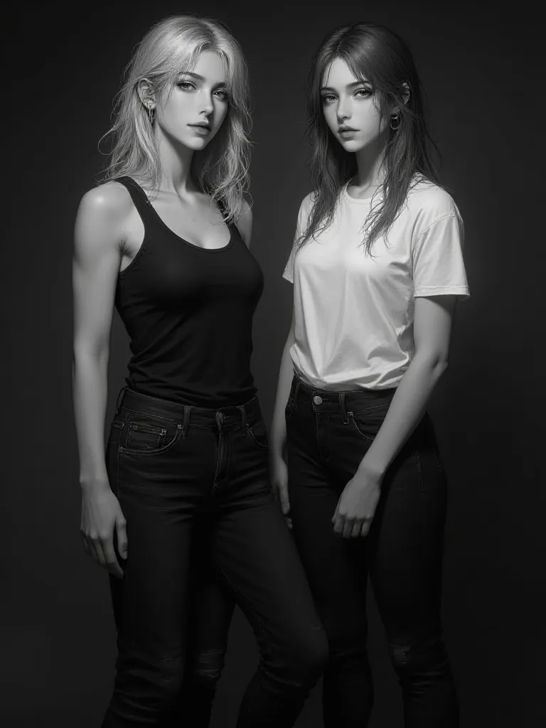 Thumbnail of Mom and Sister after dad left