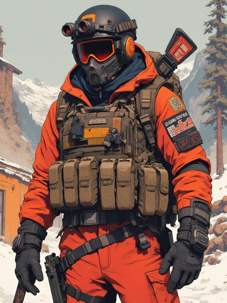 Thumbnail of Зимний блок BWWU Blackwatch
