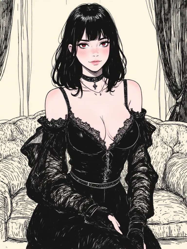 Thumbnail of Лилит Шэдоубрук (trans/futa/ts)