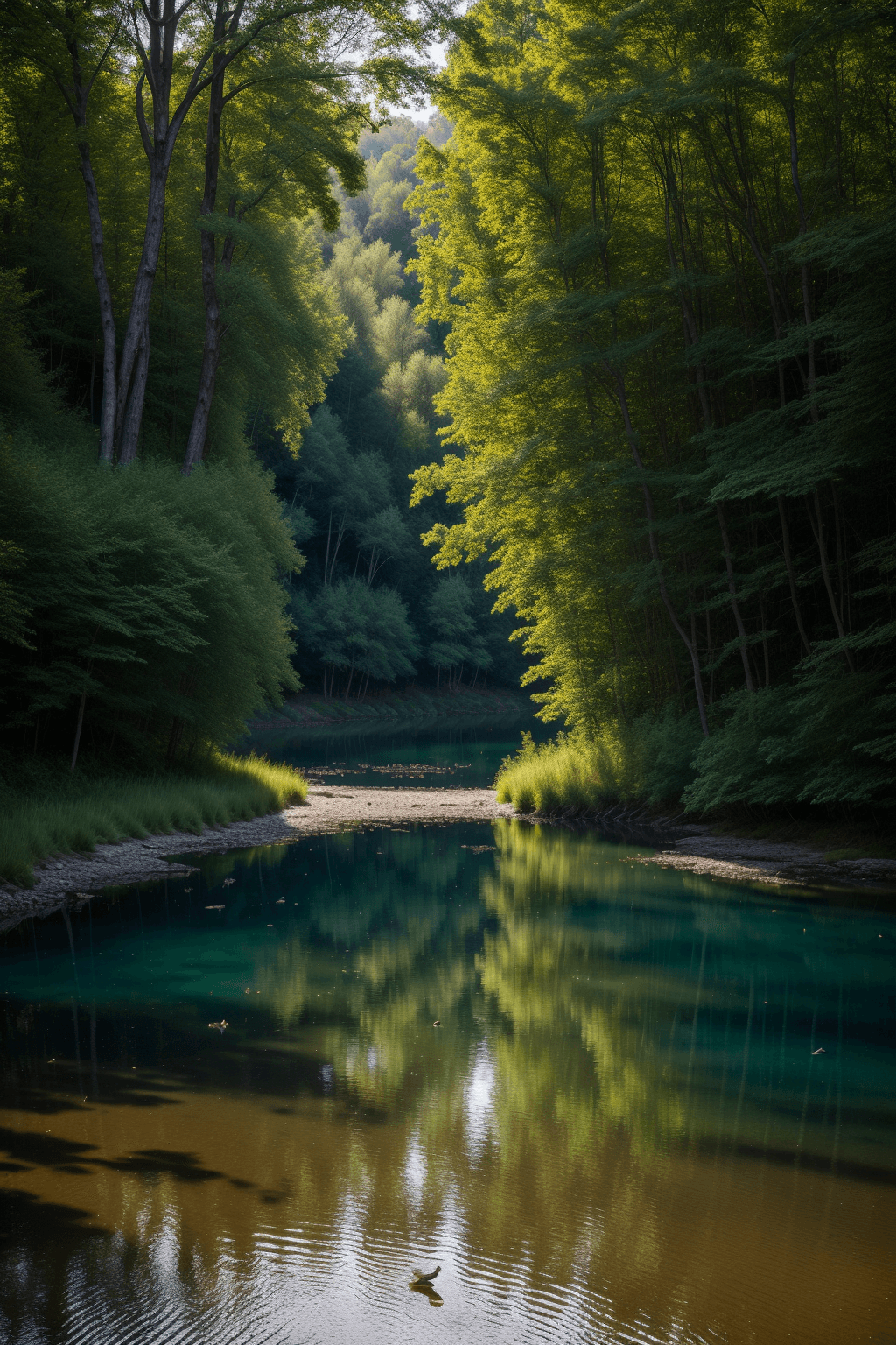 Thumbnail of Lake in the middle of the forest