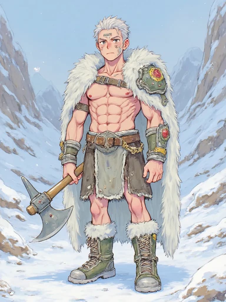 Thumbnail of Kaelen, The Winterlands Sellsword