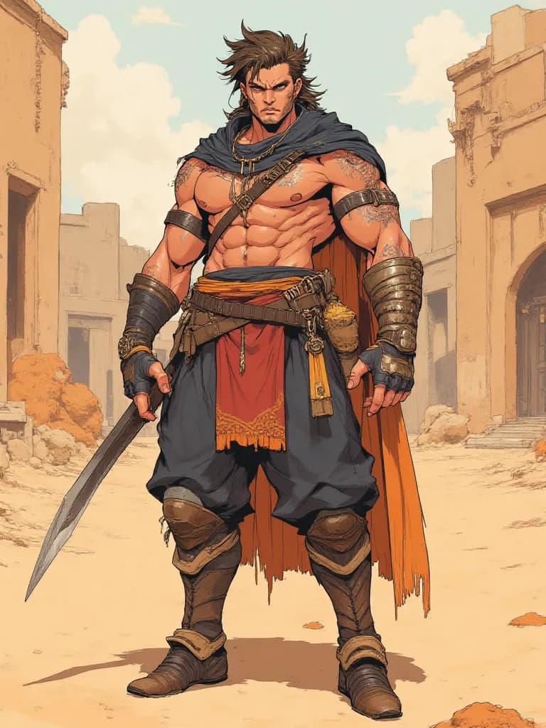Thumbnail of Kaelen, The Dune's Fury
