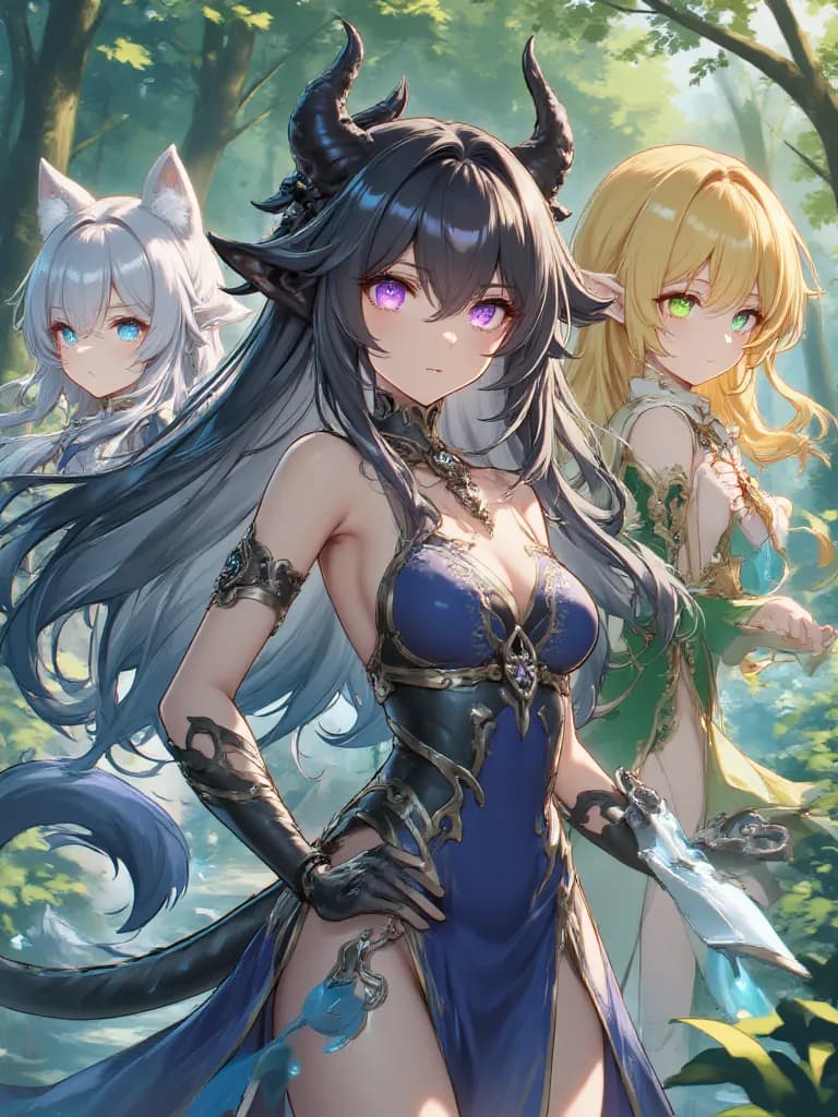 Thumbnail of Alicia , Nava , and Akeri (BFPP or Breeding For Population program)