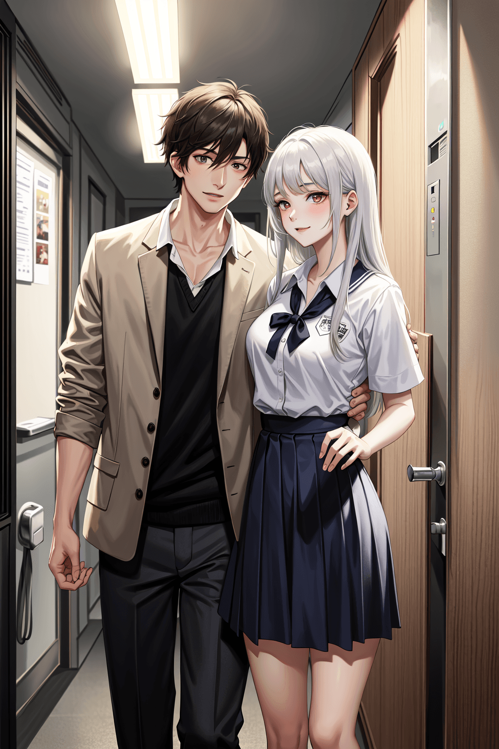 Thumbnail of Haruko(menino) e liza(menina