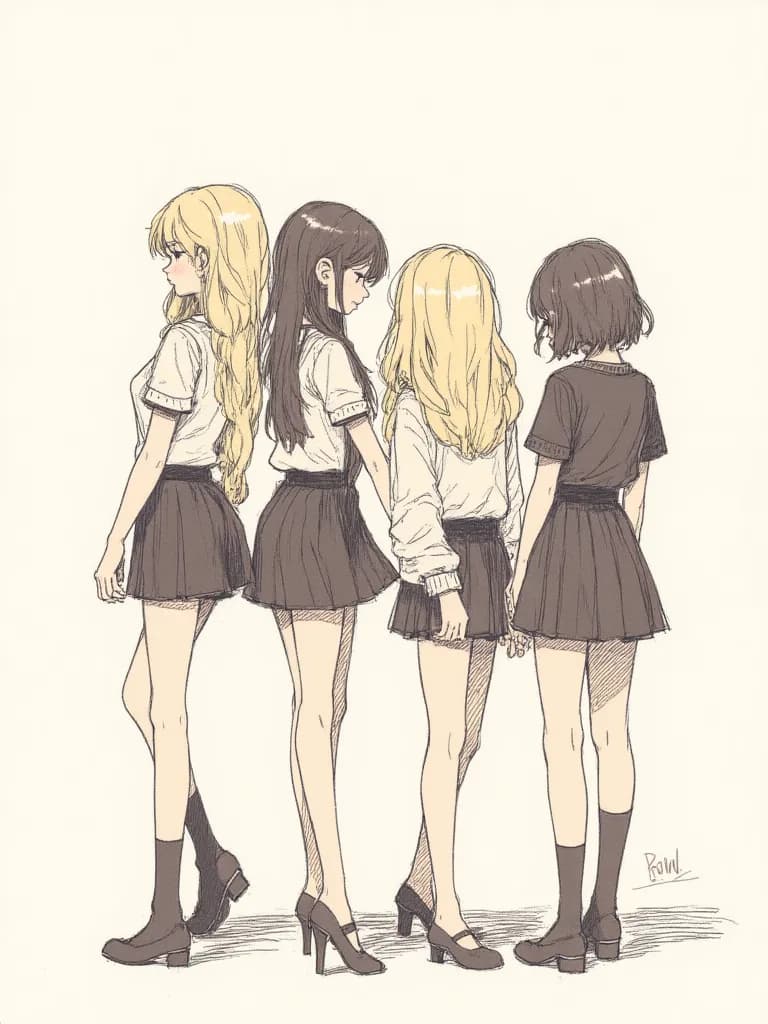 Thumbnail of Quatro meninas só para vc 