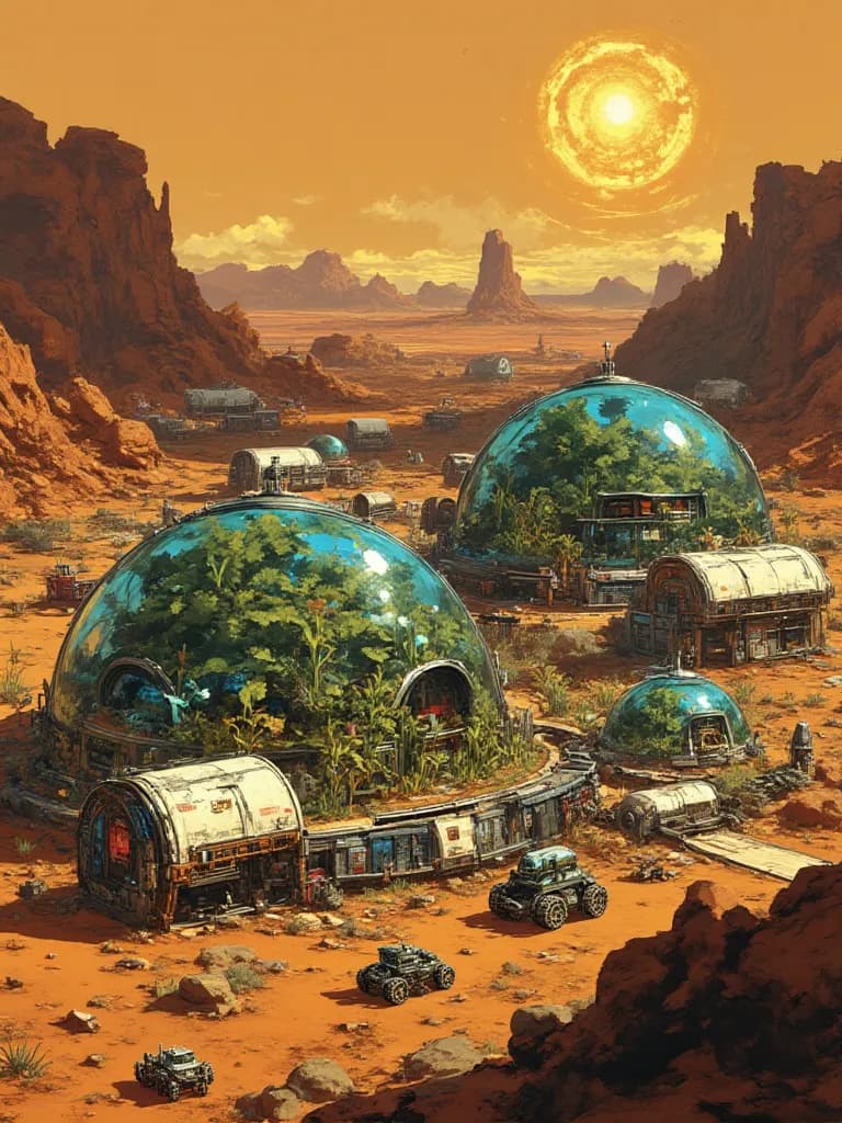 Thumbnail of Atlas Tour (🚀 Future Mars Colony -- Dust, Dawn, and Destiny)
