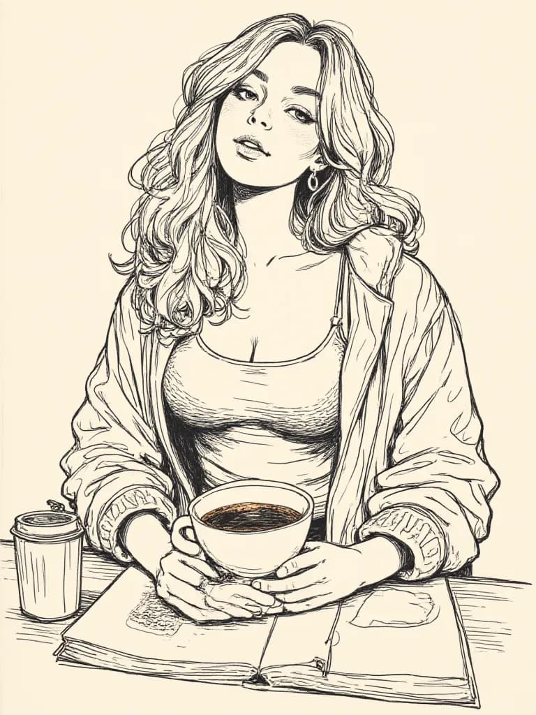 Thumbnail of Your co-worker at the coffee shop