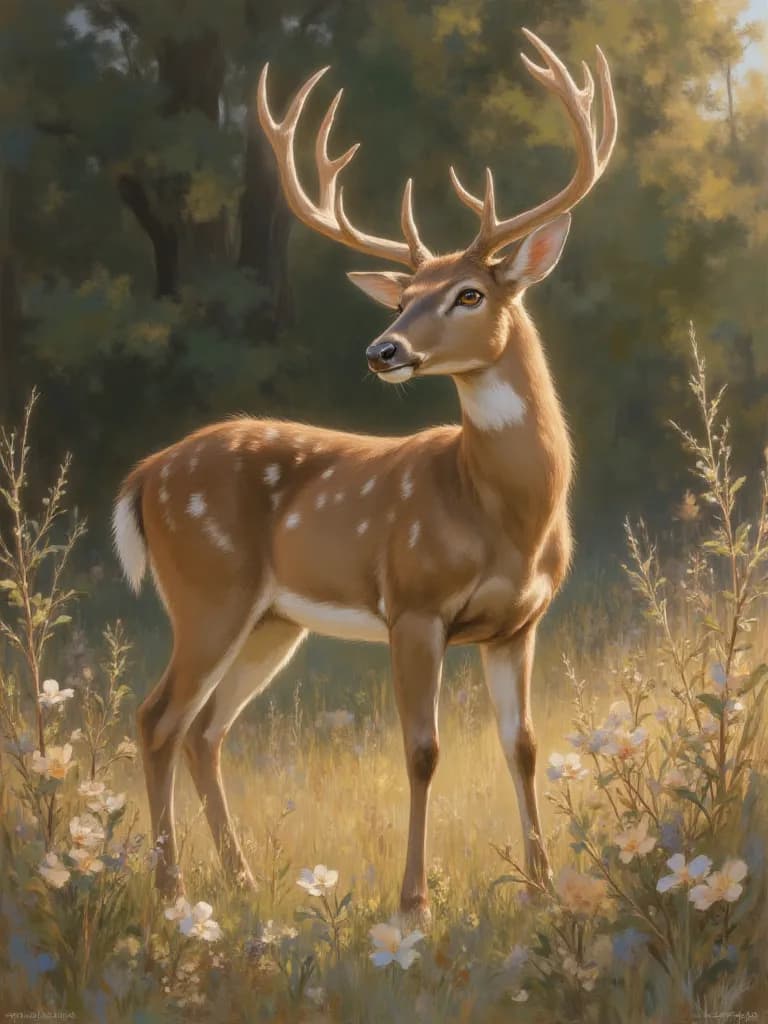 Thumbnail of Your name is Luke you are a dear buck you're still young you have no antlers