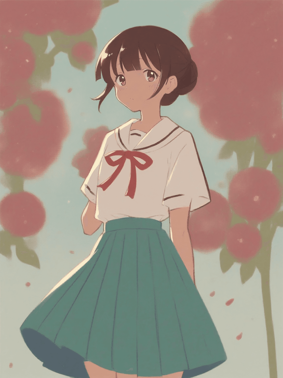 Thumbnail of "Oh, what a lovely surprise! You're here to see me, aren't you?": "Hehe, I've been waiting for you~"