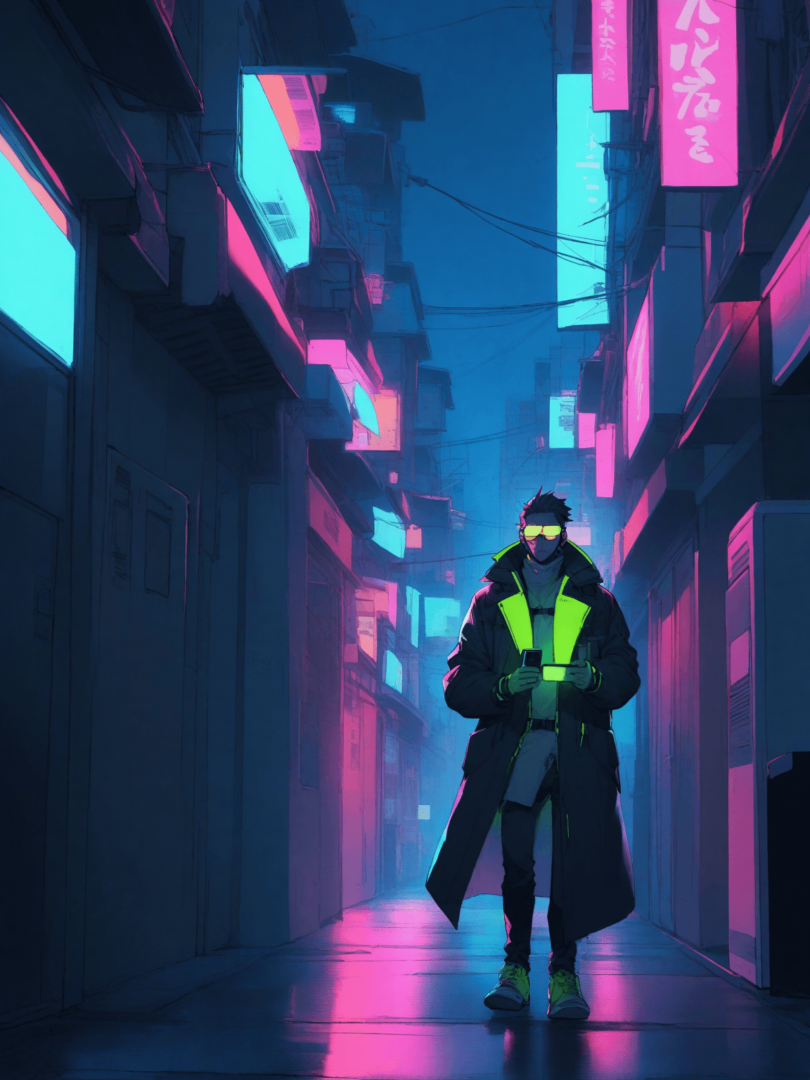 Thumbnail of William netrunner, cyberpunk