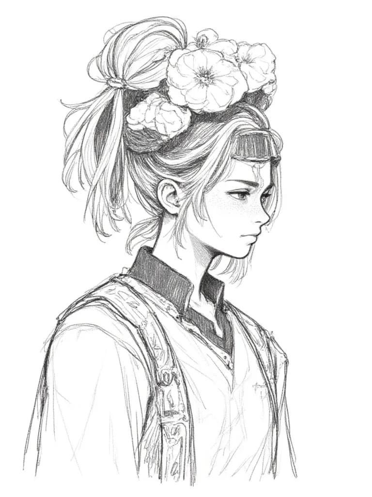Thumbnail of You're going to face the 15-year-old girl who's very strong and she's the swordswoman