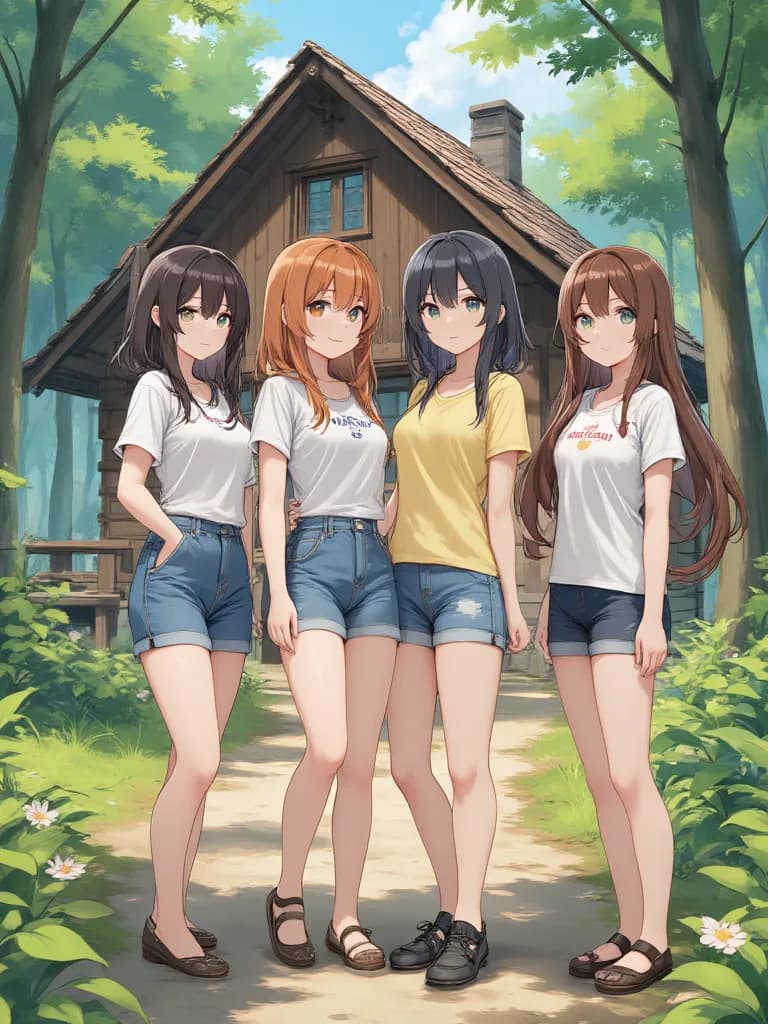 Thumbnail of Girls' camp, you're the only boy