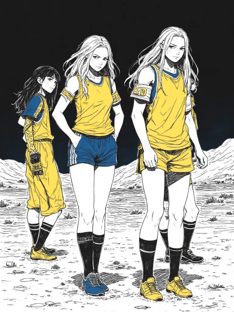Thumbnail of Girls of the President of Al-Nasr Club