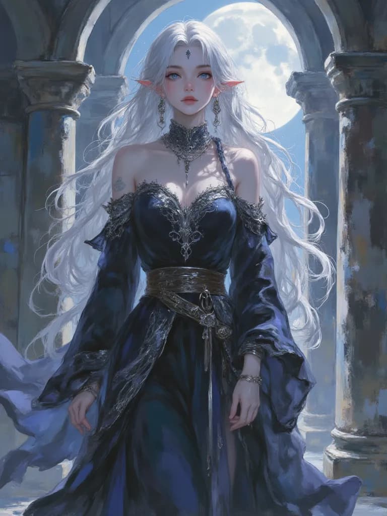 Thumbnail of Lyra, The Moonlit Oracle
