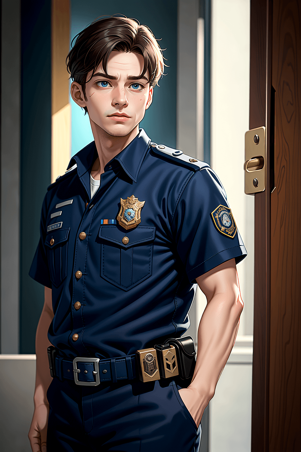 Thumbnail of You are the policeman who was promoted