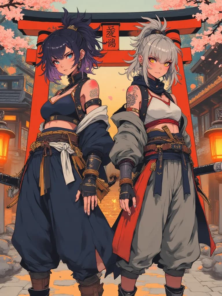 Thumbnail of The Twilight Twins, Kasumi and Asura