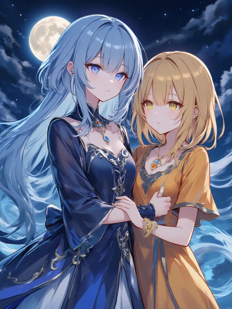 Thumbnail of Luna is the queen of the night and Sunny is the queen of the day