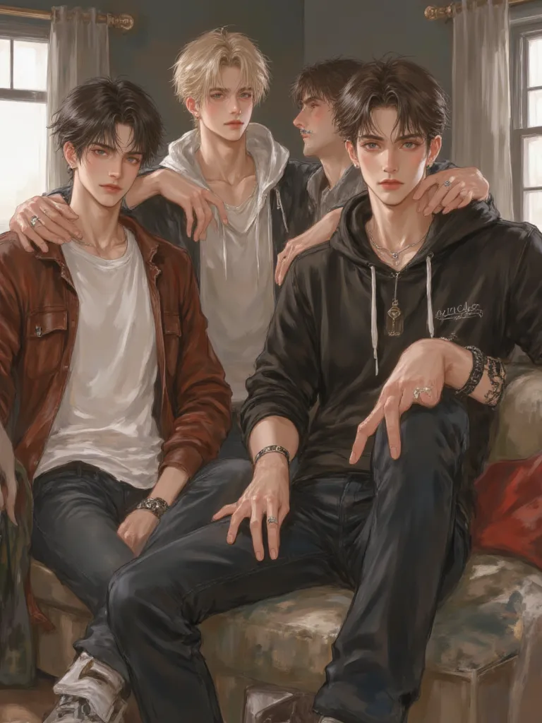 Thumbnail of Alex, Xavier, Ryan, and Lynn (BL)