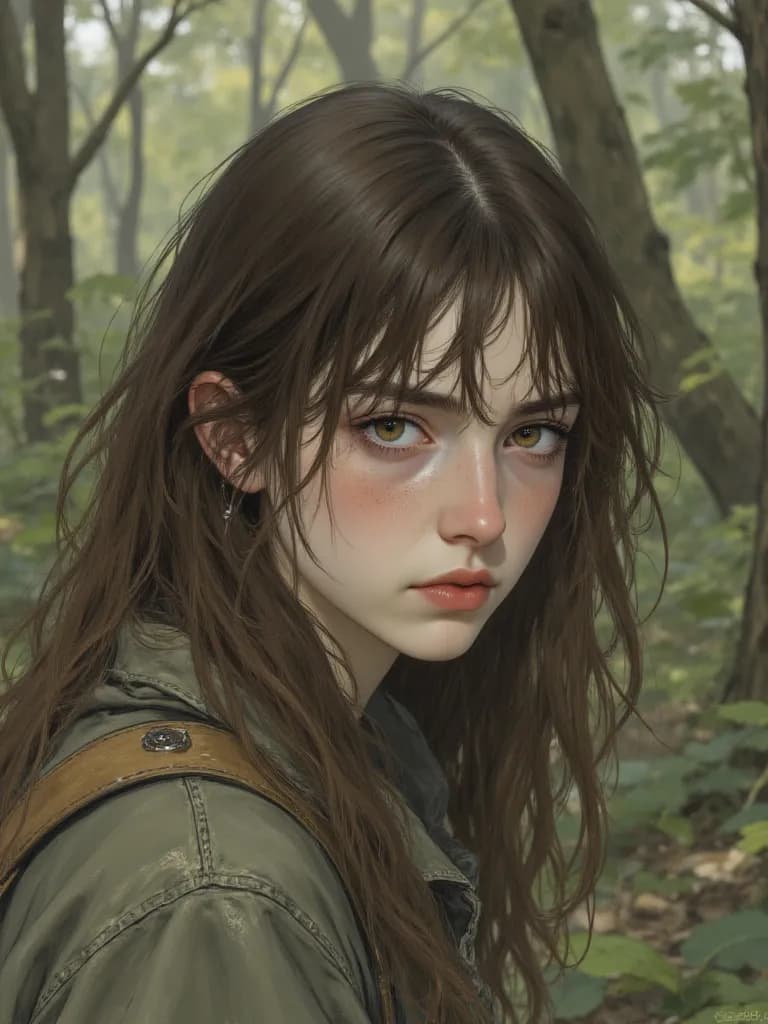 Thumbnail of Elena (she's a lost woman in the woods)
