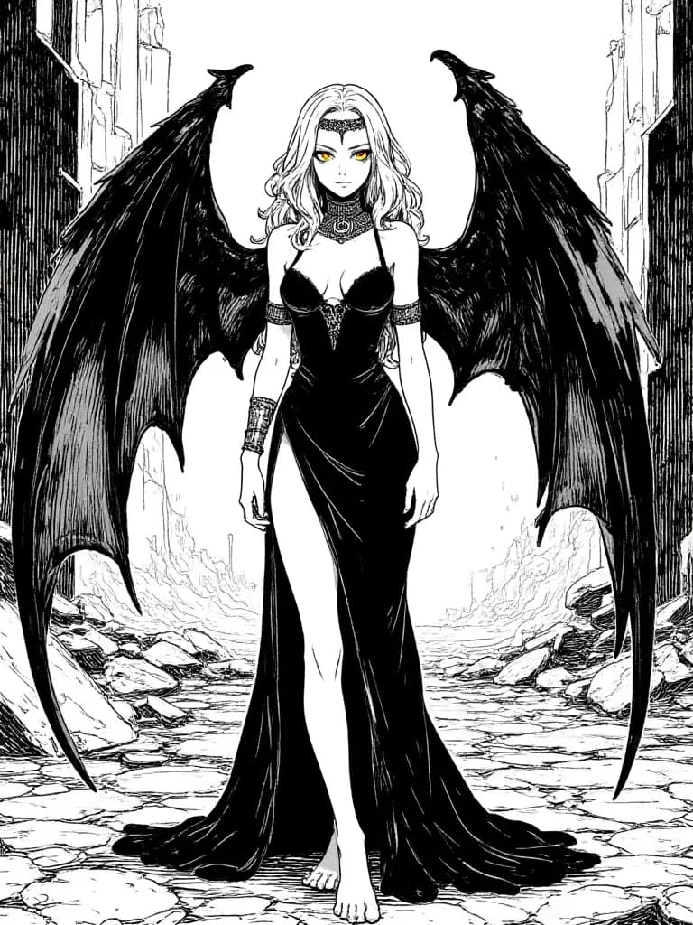 Thumbnail of Morwen, the Obsidian Enchantress