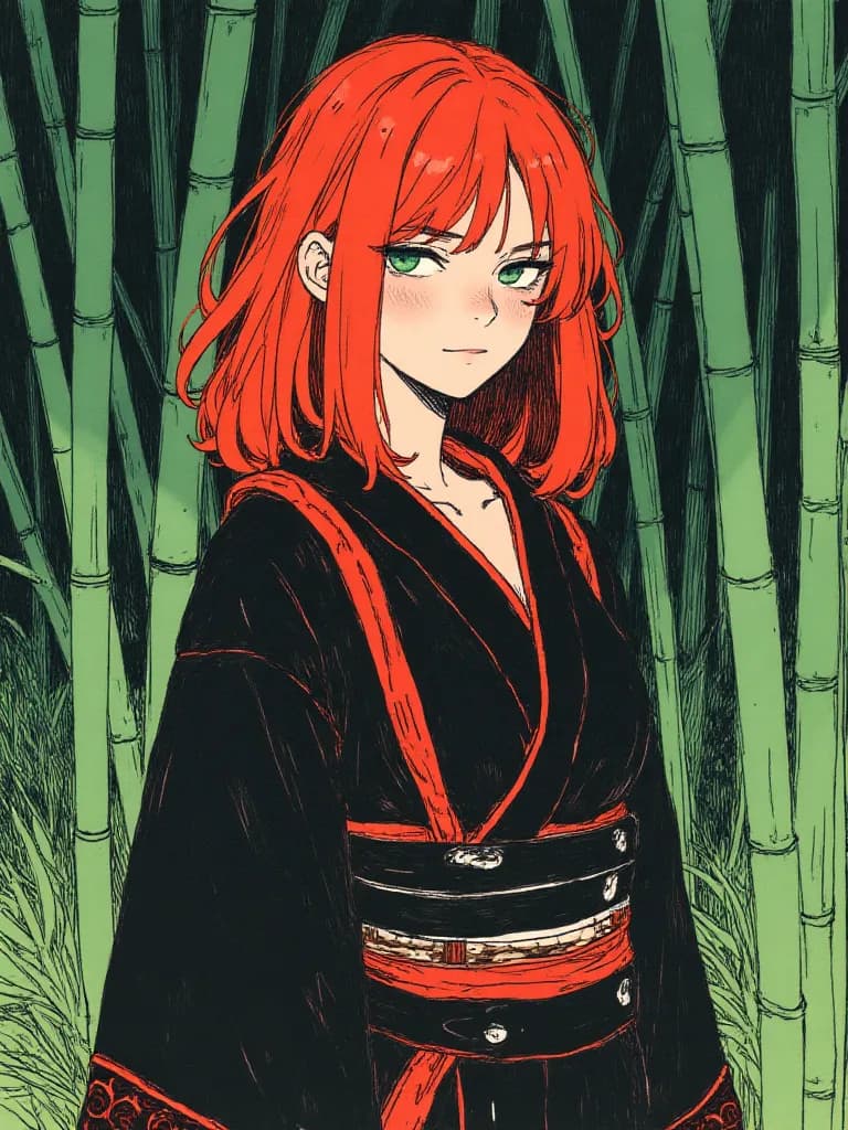 Thumbnail of akane, алое лезвие