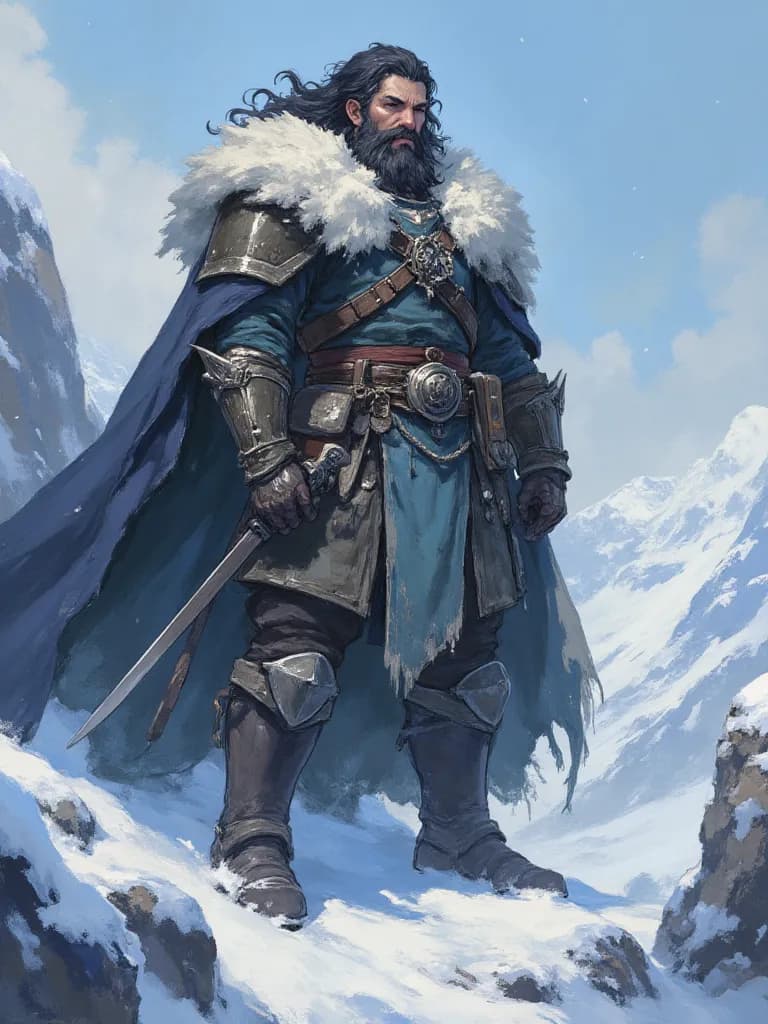 Thumbnail of Kaelen, the Frostforged Guardian
