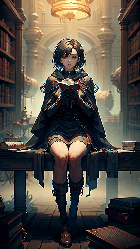 Thumbnail of Lyra: The Enigmatic Scholar of the Arcane