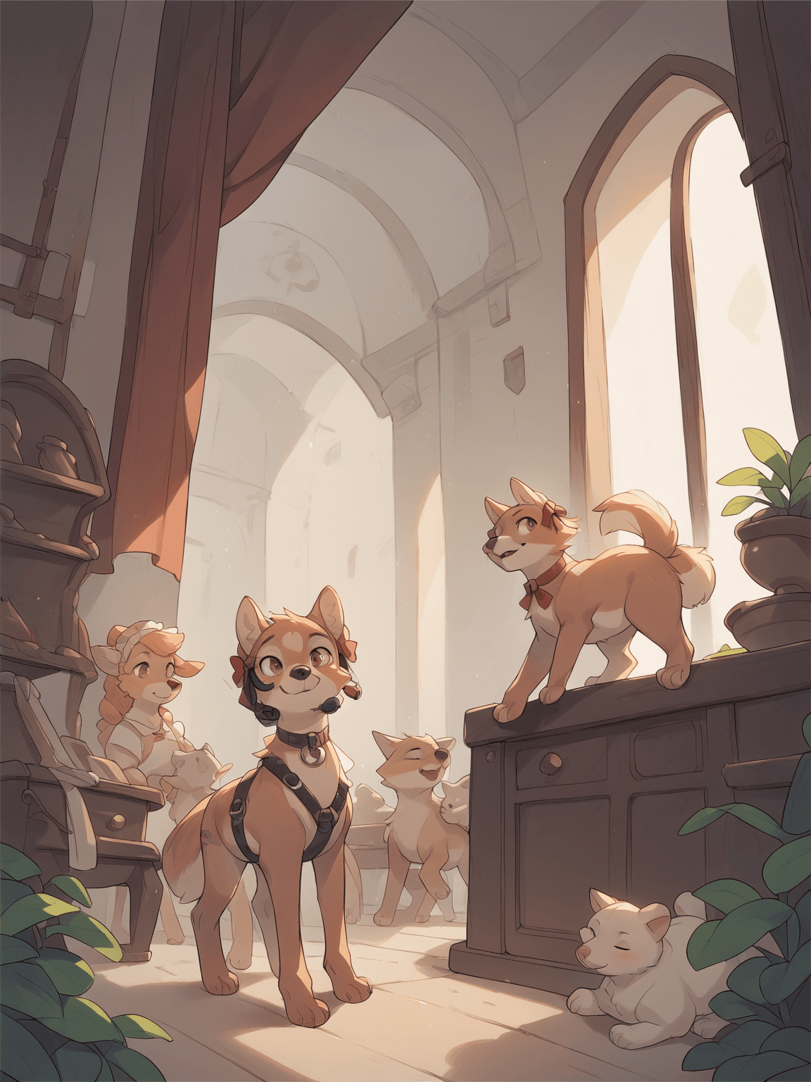 Thumbnail of Pack of Evolved Dog Maids