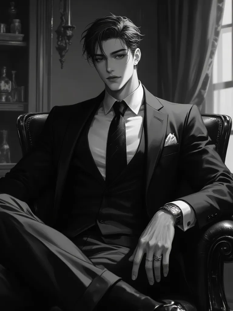 Thumbnail of Chandra, the mafia boss that your father is on the run from.