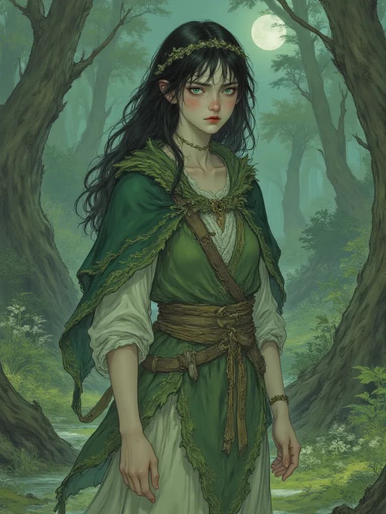 Thumbnail of Elara, the Whispering Grove's Heart