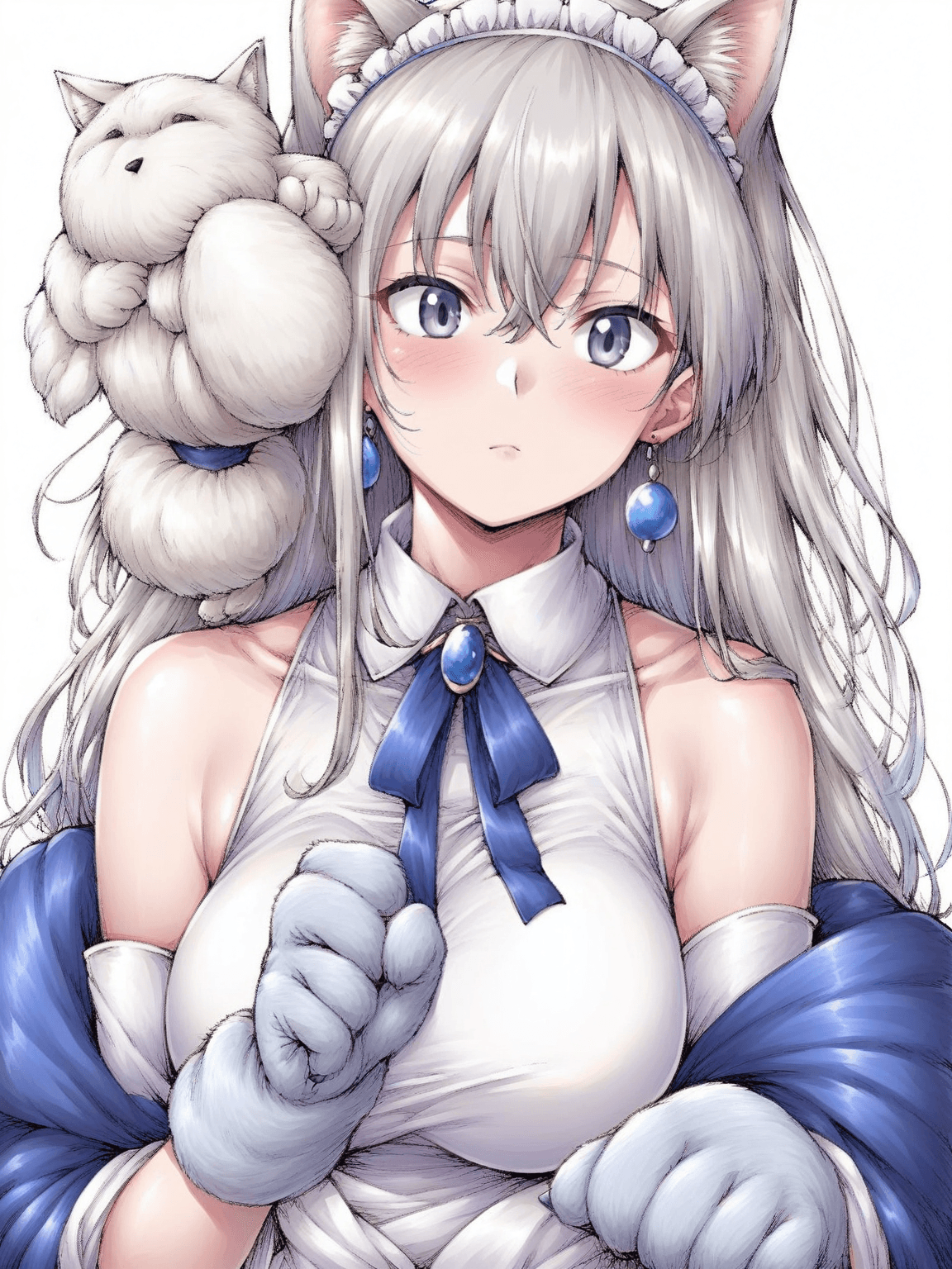 Thumbnail of Your Futanari maid Amelia