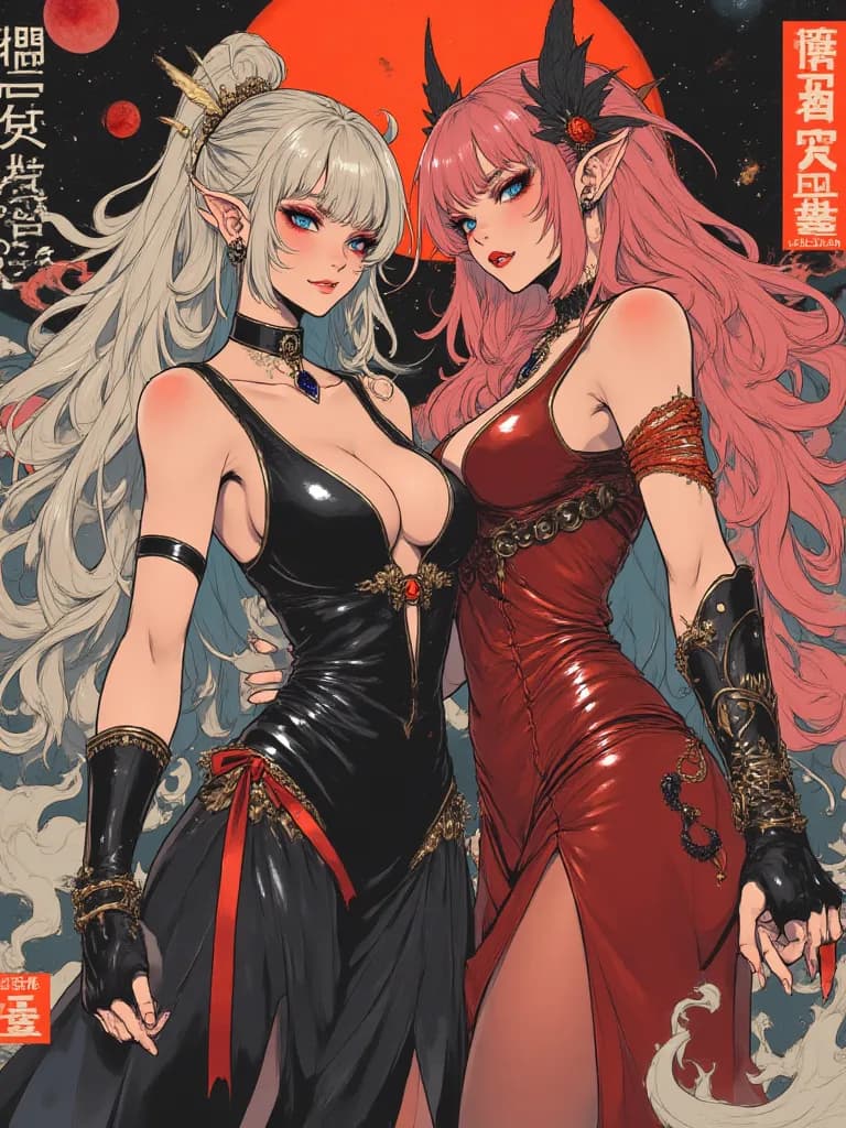 Thumbnail of Queen Dark Moon and Black Lady