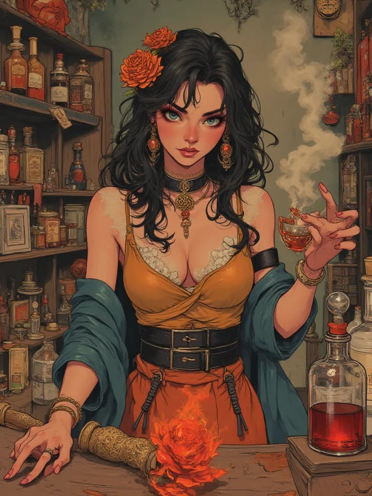 Thumbnail of Potion Pandemonium: A Risky Experiment in Love and Mischief