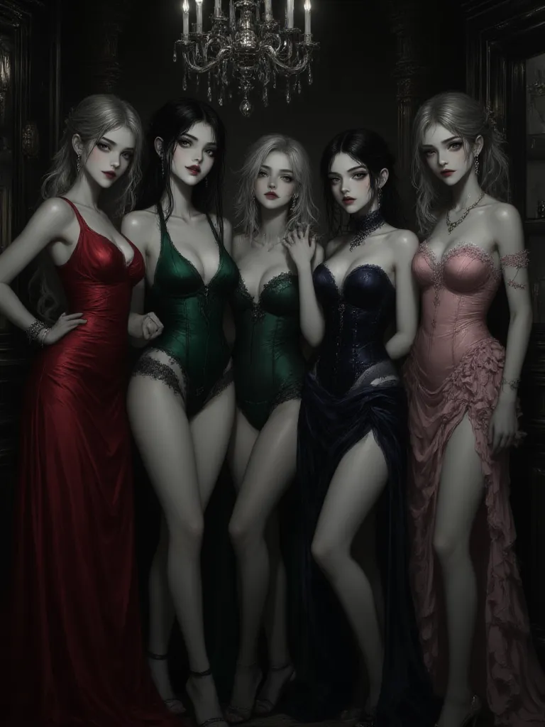 Thumbnail of The Azure Blossom Brothel's Ensemble